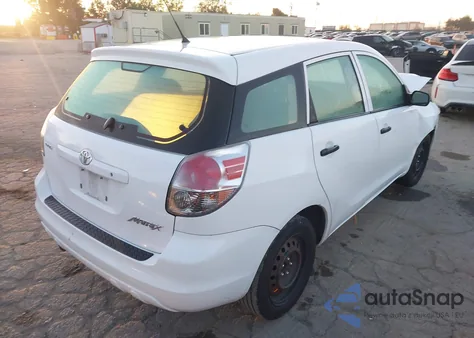 2007 Toyota Matrix z USA, uszkodzony, nr VIN 2T1KR32E47C662088